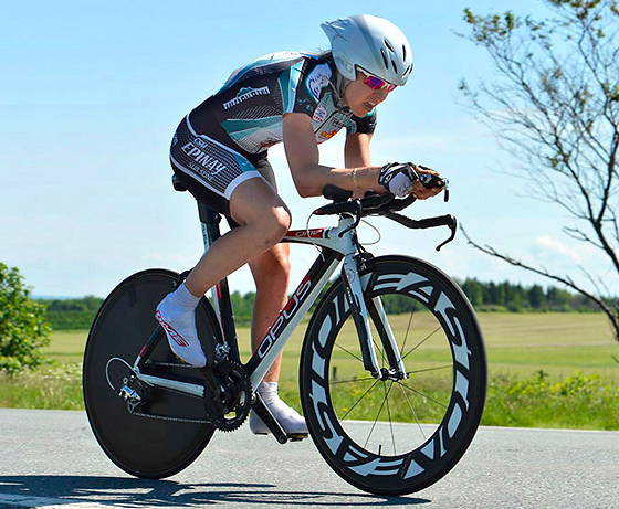6e championnat canadien contre-la-montre.  Crédit photo : www.canadiancyclist.com